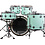 DW Drums DW Collectors Pure Maple 22" Drum Kit, Pale Jade Lacquer
