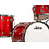 Ludwig Ludwig Classic Maple 20" Downbeat Drum Kit, Red Sparkle