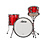 Ludwig Ludwig Classic Maple 20" Downbeat Drum Kit, Red Sparkle