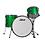 Ludwig Ludwig Classic Maple 22" FAB Drum Kit, Green Sparkle