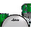 Ludwig Ludwig Classic Maple 22" FAB Drum Kit, Green Sparkle