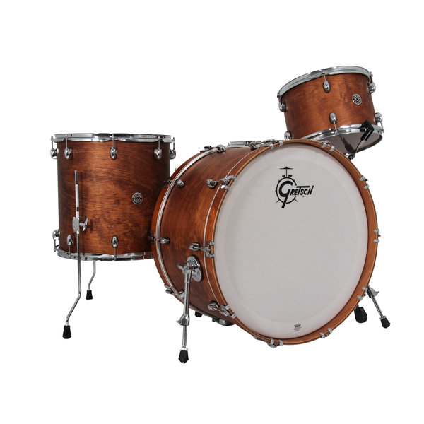 Gretsch Gretsch Catalina Club 24" Drum Kit, Satin Walnut Glaze