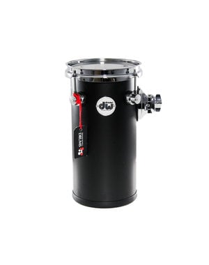 DW Drums DW Design 6" x 12" Rata Tom Drum, Satin Black