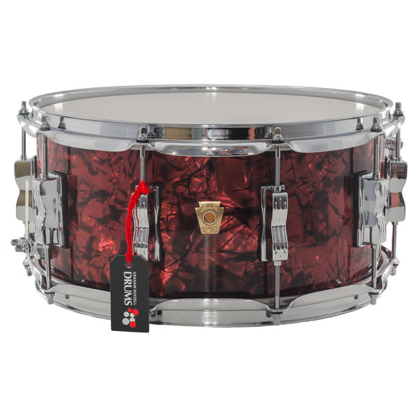 Ludwig Ludwig Classic Maple 14" x 6.5" Snare Drum, Burgundy Pearl