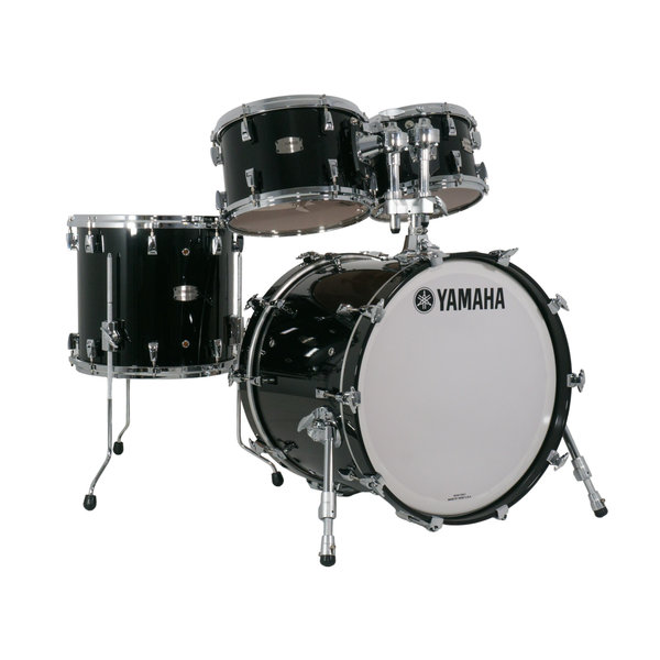 Yamaha Yamaha Absolute Hybrid Maple 20" Drum Kit, Solid Black