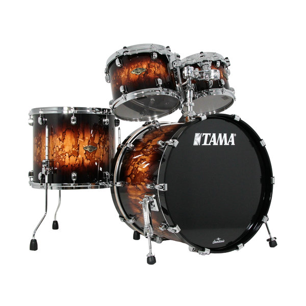 Tama Tama Starclassic 22" Walnut Birch Drum Kit, Molten Brown Burst