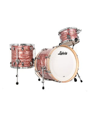 Ludwig Ludwig Classic Maple 20" Downbeat Drum Kit, Vintage Pink Oyster