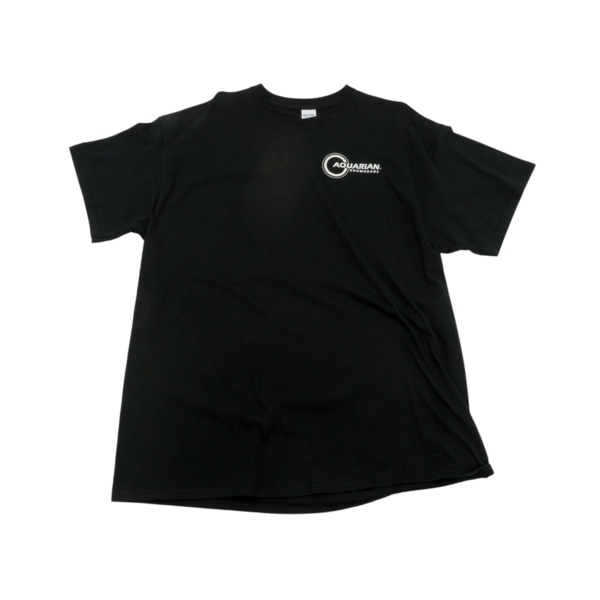 Aquarian Aquarian Black T Shirt, X-Large