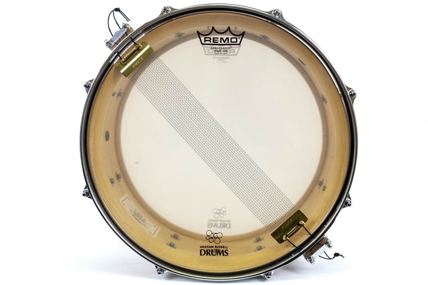 Remo GRD 14" Ambassador Hazy Snare Side Head Graham Russell Drums Graham Russell Drums