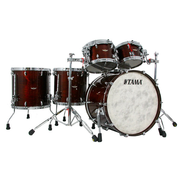 Tama Tama Star 22" Walnut Drum Kit, Dark Mocha Walnut