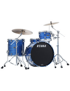 Tama Tama Starclassic 22" Walnut Birch Drum Kit in Ocean Blue Ripple