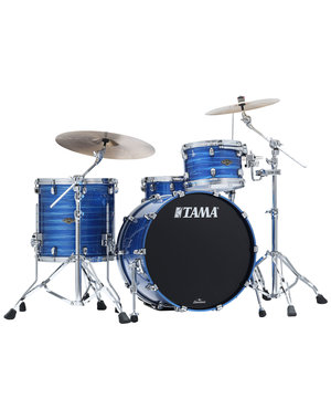 Tama Tama Starclassic 22" Walnut Birch Drum Kit in Ocean Blue Ripple