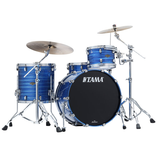 Tama Tama Starclassic Walnut Birch 22" Drum Kit in Ocean Blue Ripple