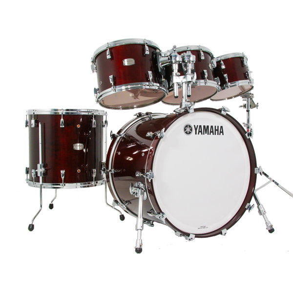 Yamaha Yamaha Absolute Hybrid Maple 22" Drum Kit, Classic Walnut