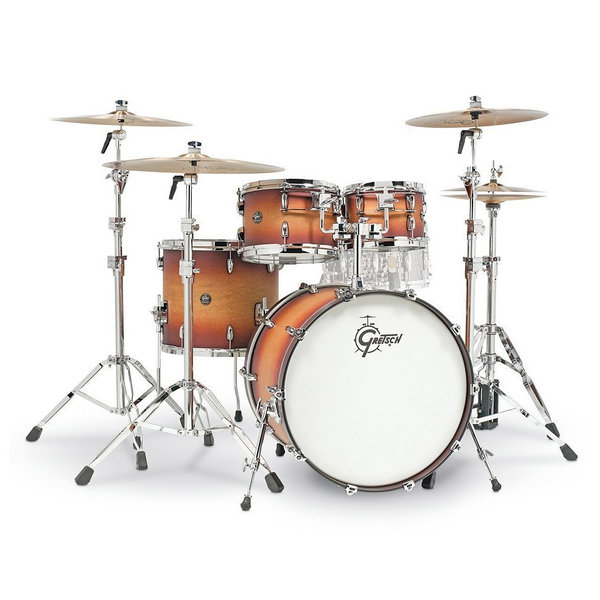 Gretsch Gretsch Renown 22" Maple Drum Kit, Satin Tobacco Burst