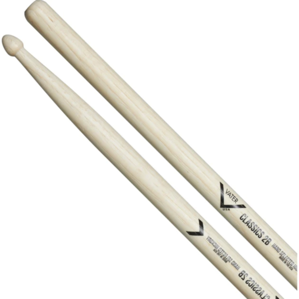 Vater Vater Classics 2B Wood Tip Drum Sticks