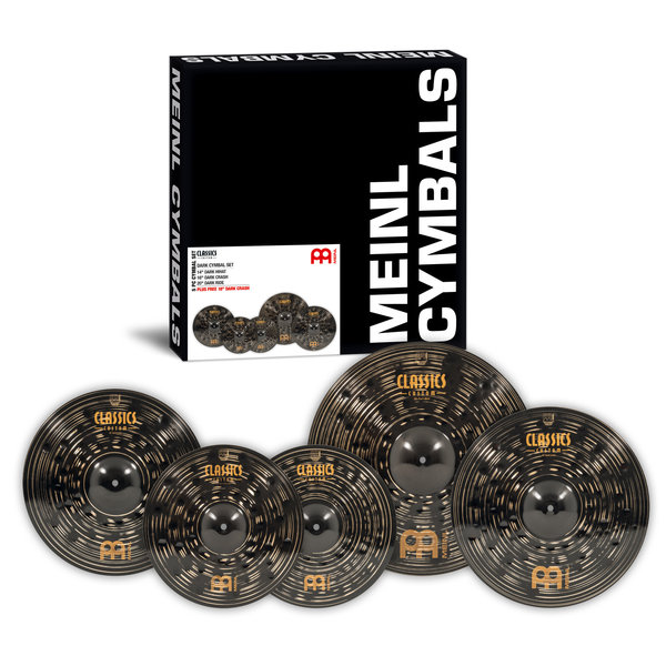 Meinl Meinl Classics Custom Dark Cymbal Pack