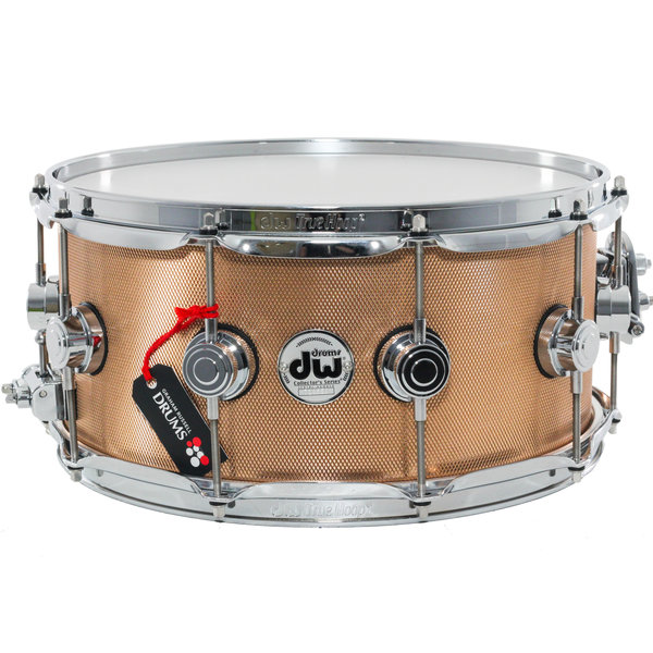 DW Drums DW Collectors 14 x 6.5” Bell Bronze Knurled Snare Drum