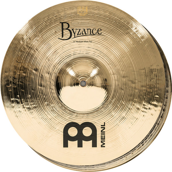 Meinl Meinl Byzance 14" Medium Brilliant Hi Hat Cymbals