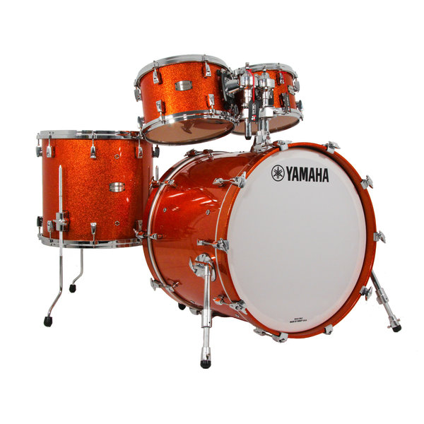 Yamaha Yamaha Absolute Hybrid Maple 22" Drum kit, Orange Sparkle