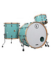 Vici Vici Aluminium 24" Drum Kit, Sea Foam Green