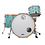 Vici Vici Aluminium 24" Drum Kit, Sea Foam Green