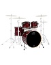 DW Drums DW Performance Series 22" Drum Kit, Cherry Stain