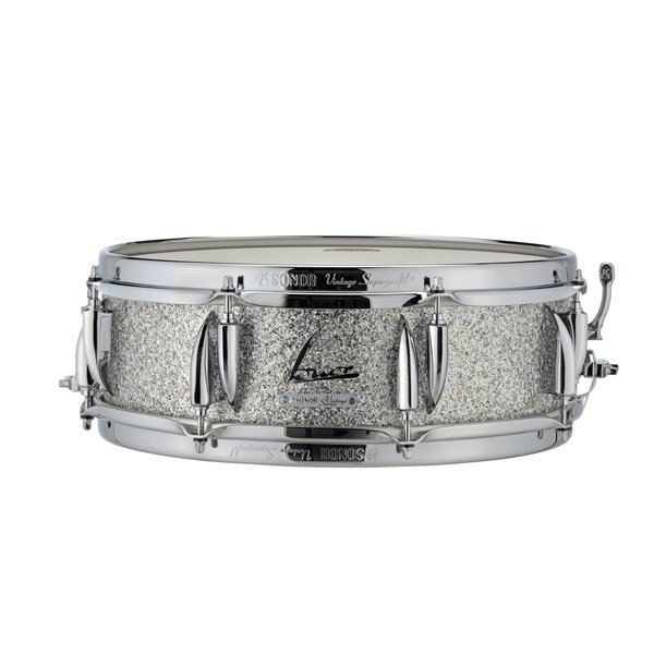 Sonor Sonor Vintage Series 14" x 5" Snare Drum, Vintage Silver Glitter