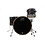 DW Drums DW Performance Series 22" Maple Drum Kit, Ebony Stain