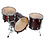 Ludwig Ludwig Classic Maple 22" FAB Drum Kit, Cherry Stain