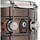 Natal Natal Beaded Hammered 13" x 7" Steel Snare Drum