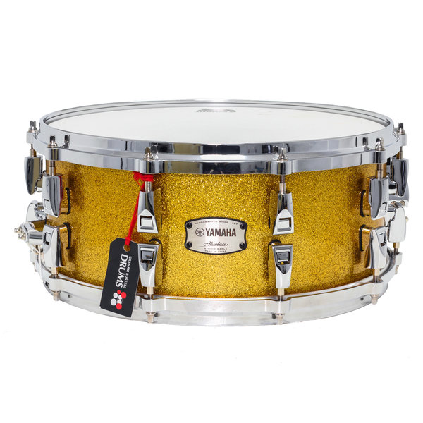 Yamaha Yamaha Absolute Hybrid Maple 14 x 6" Snare  Drum, Gold Champagne Sparkle