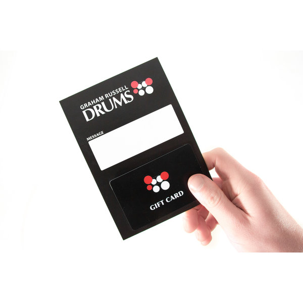 Graham Russell Drums Graham Russell Drums Gift Voucher £5+
