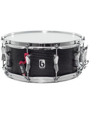 British Drum Co. British Drum Co. Raven 14" x 6" Snare Drum, Black Ash