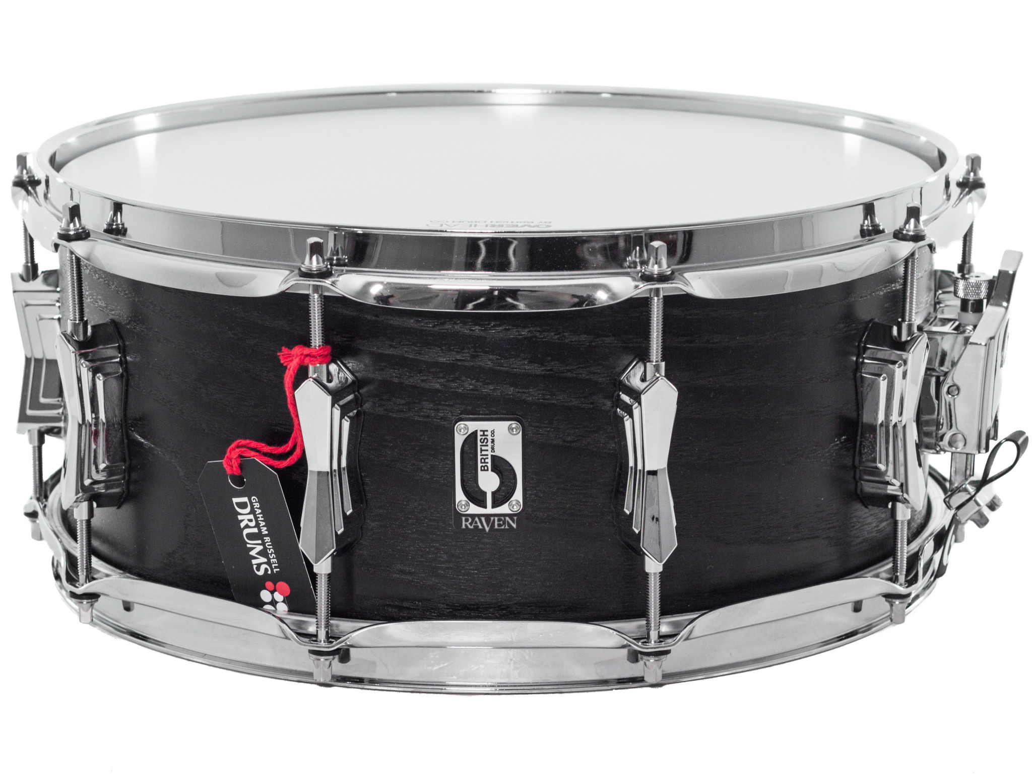 British Drum Co. Raven Snare Drum Graham Russell Drums Graham