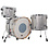 Sonor Sonor Vintage Series 22" Drum Kit, Vintage Silver Glitter + FREE SNARE