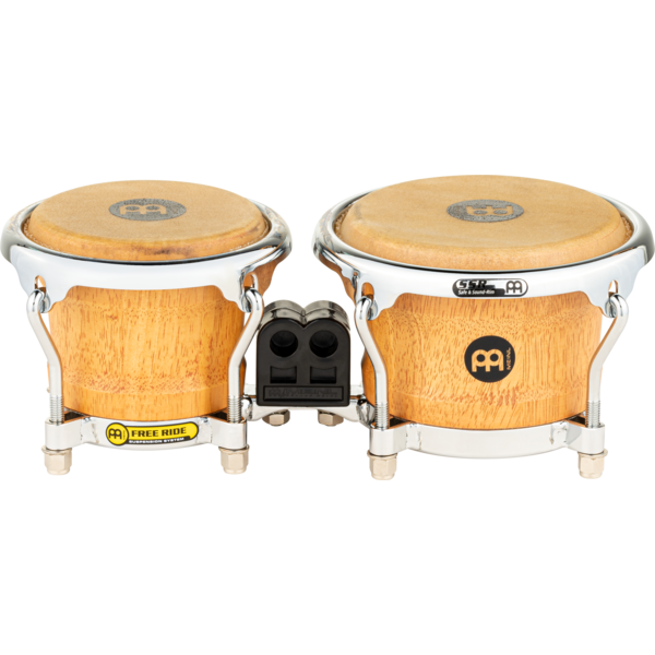 Meinl Meinl Mini 3 1/2" & 4 1/4" Wood Bongo, Super Natural Finish