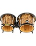 Meinl Meinl Marathon Designer Series 6 3/4" & 8" Wood Bongo, Leopard Burl