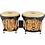 Meinl Meinl Marathon Designer Series 6 3/4" & 8" Wood Bongo, Leopard Burl