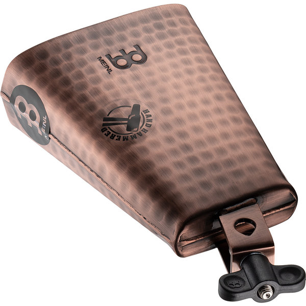 Meinl Meinl 6 1/4" Hammered Cowbell, Handbrushed Copper, Medium Timbales Cowbell