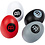 Meinl Meinl Egg Shaker Set, Assortment of Four Sounds