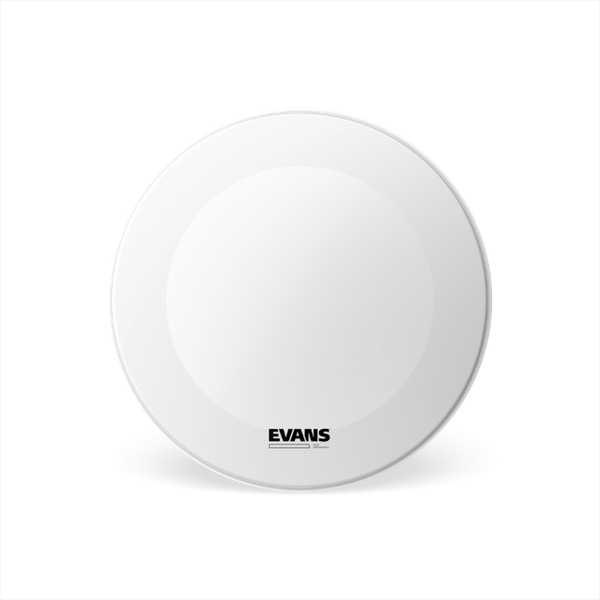 Evans Evans EQ3 20" Resonant Coated White Bass Drum Head, No Port