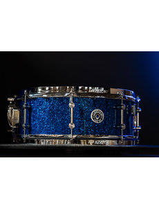 Gretsch Gretsch Mike Johnston Signature Limited Edition Brooklyn Standard 14" x 5.5" Snare Drum, Blue Glass
