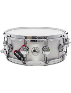 DW Drums DW Collectors 14" x 5.5" Cast Aluminium Snare Drum, Wrinkle Coat Finish
