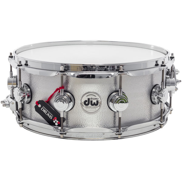 DW Drums DW Collectors 14" x 5.5" Cast Aluminium Snare Drum, Wrinkle Coat Finish