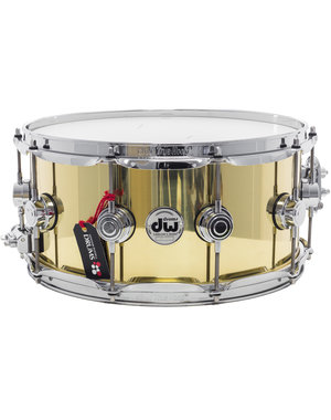 DW Drums DW Collectors 14" x 6.5” Cast Bell Brass Snare Drum