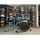 Sonor Sonor AQX 20” Studio Drum Kit, Blue Sparkle w/ Cymbals & Hardware