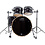 DW Drums DW Performance Series 22" Maple Drum Kit, Ebony Stain