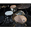 Pearl Pearl Masters Maple Reserve 22" Drum Kit,  Mirror Chrome Bright w/Gold Hardware