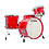 Tama Tama Star 20" Maple Drum Kit, Solid Candy Red